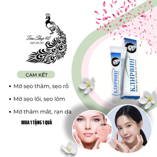 Kem sẹo nga klirvin mờ thâm mụn xoá sẹo lồi sẹo lõm sẹo rỗ giảm mụn rạn da giảm thâm mắt