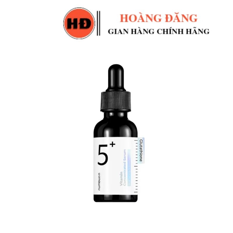 Tinh chất trắng da mờ thâm nám Numbuzin No.5 Vitamin Concentrated Serum