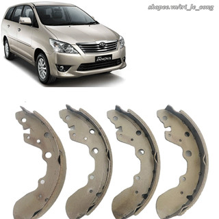 Một đôi má phanh đĩa tang trống đùm bố thắng trước toyota innova 2006-2015 2010 bộ sau xe hơi ô tô đời 2007 2008