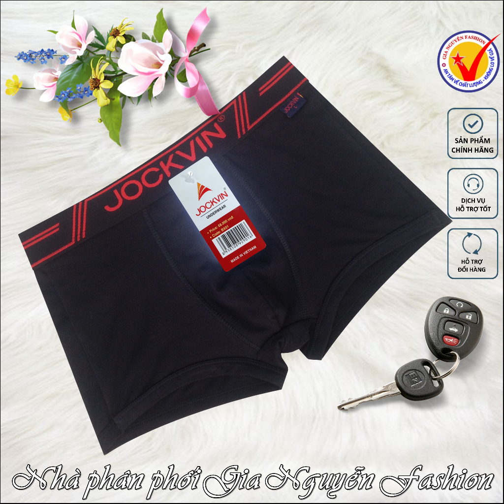 1 chiếc Quần Boxer nam thương hiệu Jockvin BX-01 - Hàng Việt Nam cao cấp