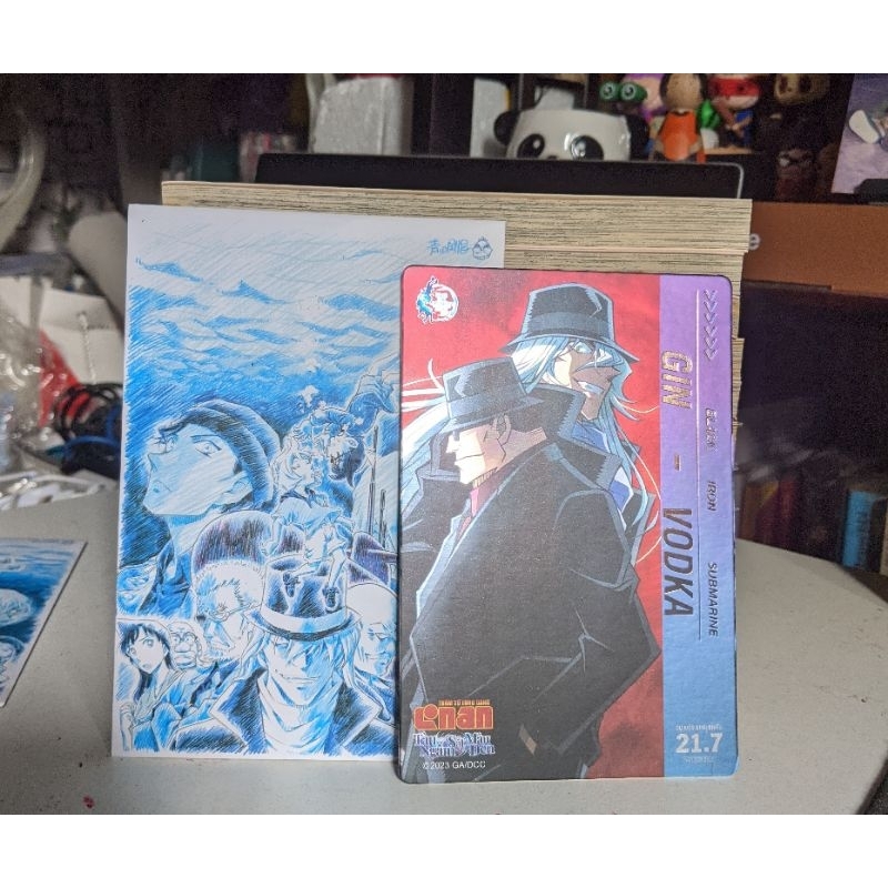 Card bo góc movie 26 tàu ngầm sắt đen lẻ