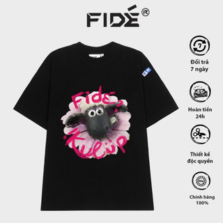 Áo thun FIDE Cừu shaun phông unisex nam nữ form rộng cổ tròn ulzzang SHAUN 18