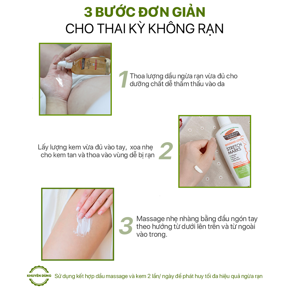 Lotion ngăn ngừa và giảm rạn da khi mang thai hoặc tăng cân Palmer's 50ml