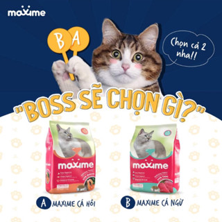 hạt cho mèo mọi lứa tuổi Maxime bao xá 7kg siêu tiết kiệm