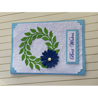 Thiệp Hoa nổi  Handmade 10cm*15cm