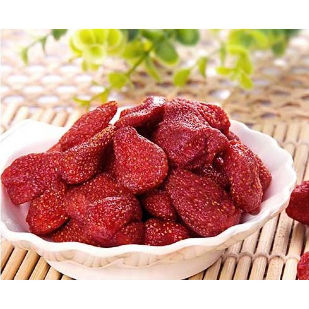 Dâu tây sấy dẻo không đường Đà Lạt 500Gr