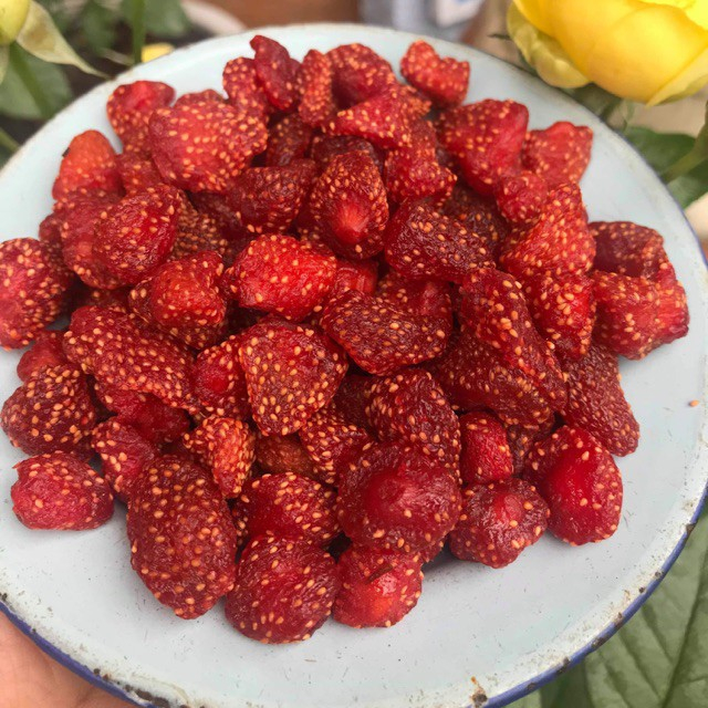 Dâu tây sấy dẻo không đường Đà Lạt 500Gr