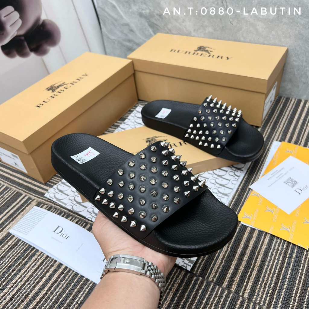 Hot Trend Dép full đinh quai đinh siêu cấpp, dép nam cực chất cháy phố 2023