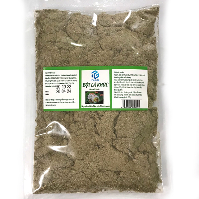 Bột Lá Khúc Tg foods Nguyên Chất 100%