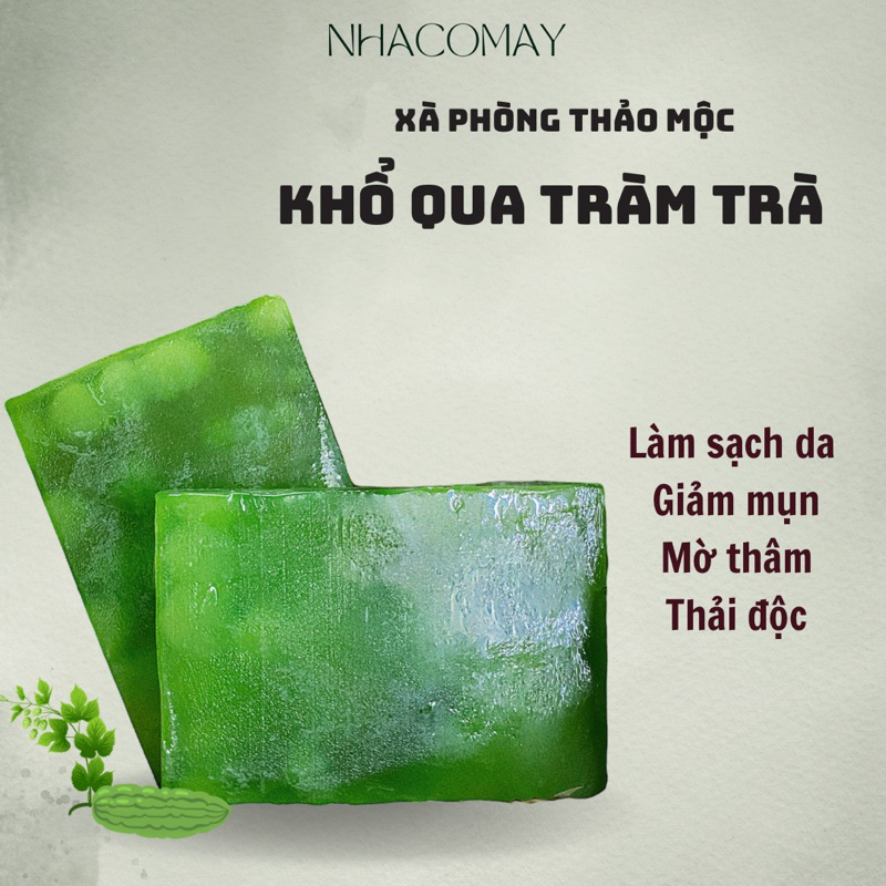 Xà phòng thảo dược Nhà cô Mây - Giảm mụn, mờ thâm, làm sạch da
