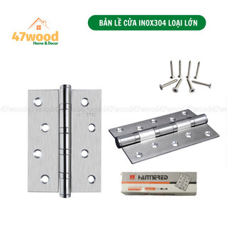 Bản lề cửa loại lớn Inox hãng Hammered - Bản lề lá dày 3mm Hammered, bản lề lá hiệu IVAN