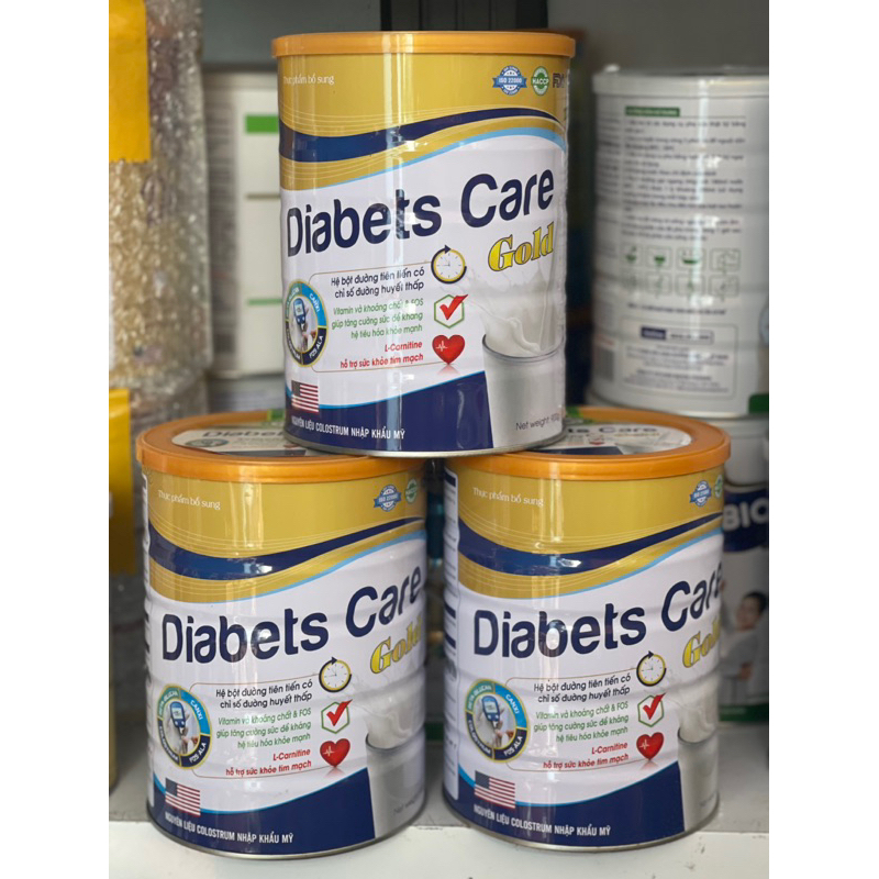 Thực phẩm chức năng DIABETS CARE GOLD 900g Date mới 2025