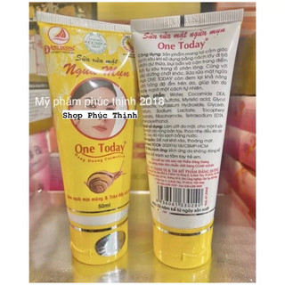 Sữa rửa mặt ốc sên one today ngừa mụn 50ml