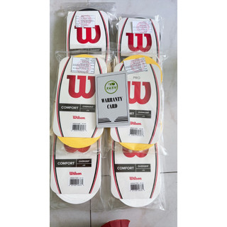 Cuốn cán vợt tennis Wilson, Quấn cán vợt cầu lông 1 bịch 30 cái (CÓ BÁN LẺ 15 CUỘN)