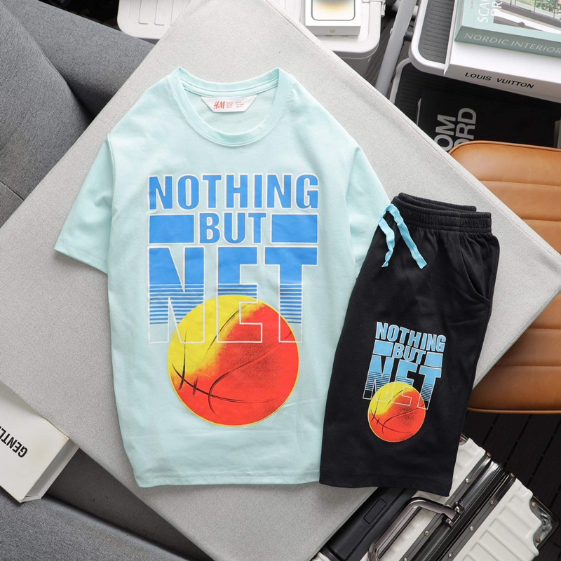 Bộ quần áo ngắn tay bé trai size đại cồ từ 28-65kg