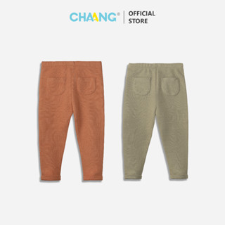 [CHAANG 6M-5Y] Form nhỏ tăng 1 SIZE - Quần dài dáng ôm chất liệu nỉ gần cho bé Treasure Chaang