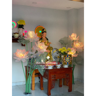 Hoa Sen Khổng Lồ | Trụ hoa sen trang trí