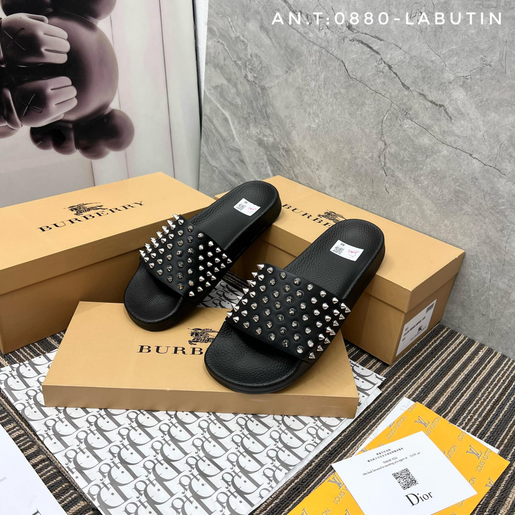 Hot Trend Dép full đinh quai đinh siêu cấpp, dép nam cực chất cháy phố 2023