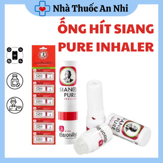 Ống hít thông mũi 2 đầu siang pure inhaler formula ii thái lan