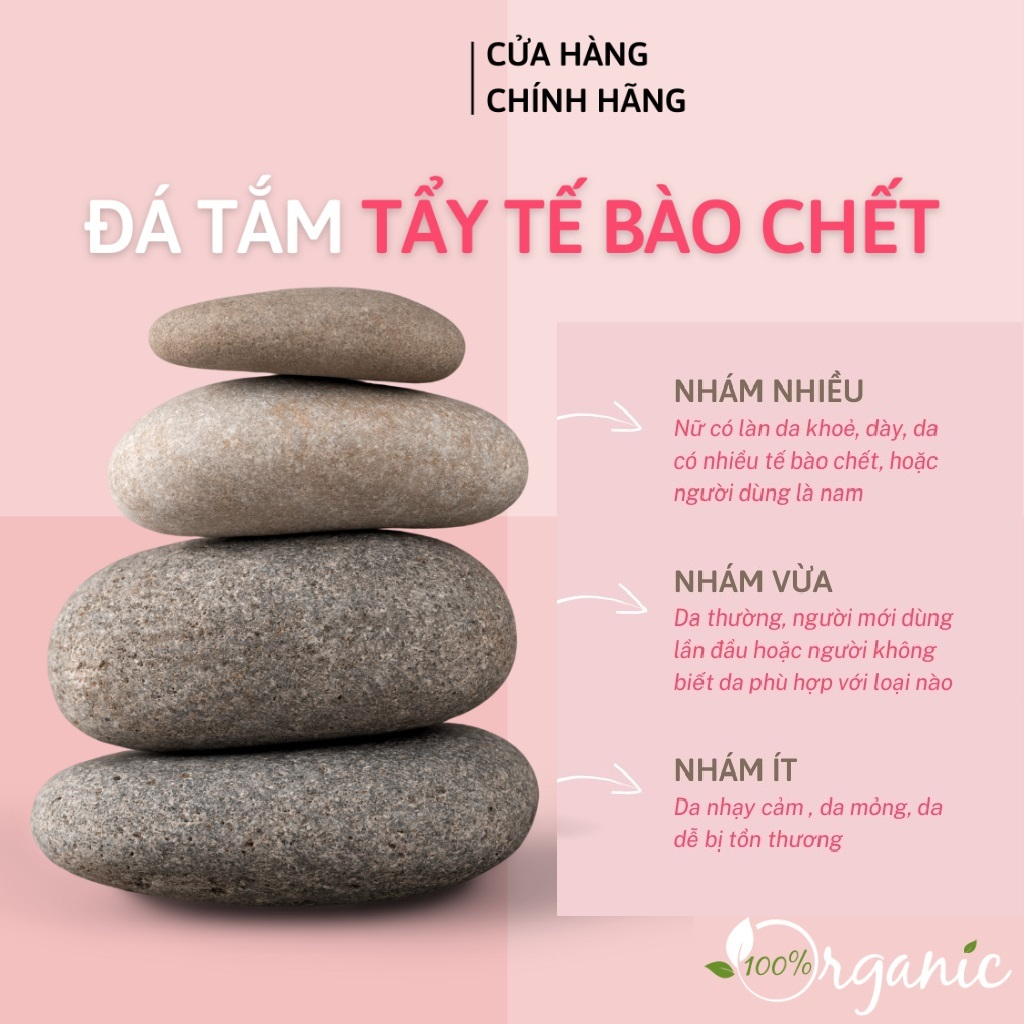 Đá Tắm Kì Ghét, Da Chết, Đá Cuội Tự Nhiên Tẩy Tế Bào Chết, Kỳ Da Chết Body, Lưng, Triệt Hạn Chế Lông Mọc Ngược