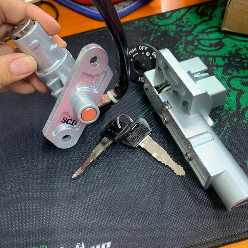 Khoá Máy Sport  Zin - Xipo/Satria2T/RGV