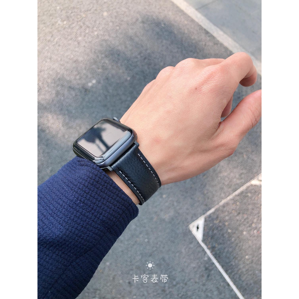 Dây đeo bằng da thật cho Apple Watch ultra  8 7 6 5 4 SE 41mm 45mm 40mm 44mm 49mm