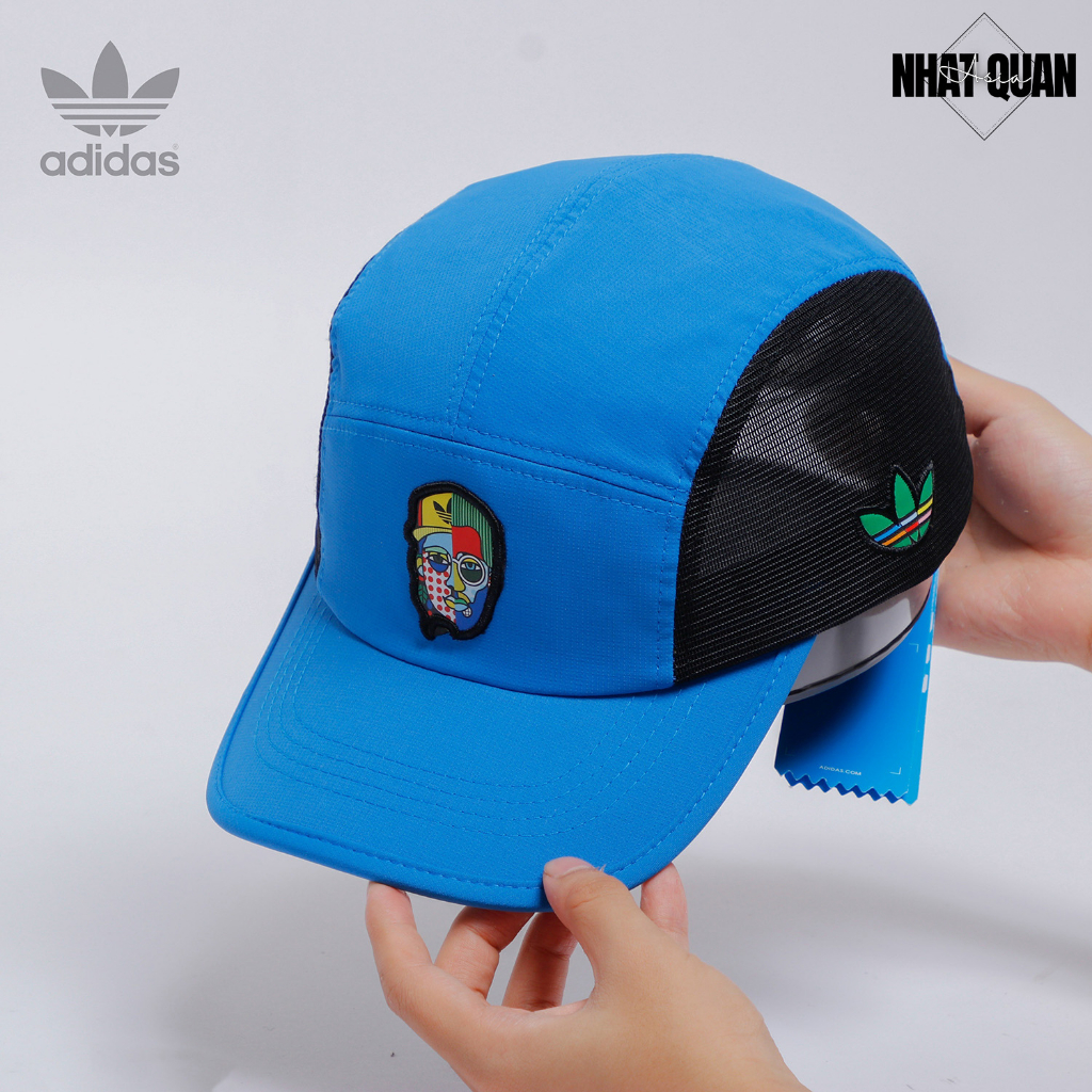 Mũ lưỡi trai Adidas Originals thể thao dù gió phối lưới 2 bên hông khóa nhựa cài - Nhật Quân Asia nhatquanasia