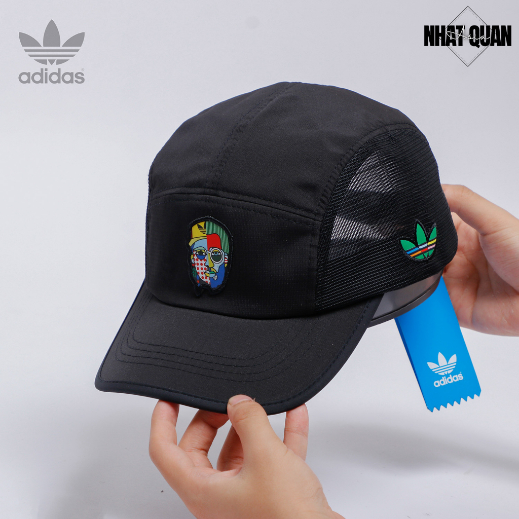 Mũ lưỡi trai Adidas Originals thể thao dù gió phối lưới 2 bên hông khóa nhựa cài - Nhật Quân Asia nhatquanasia