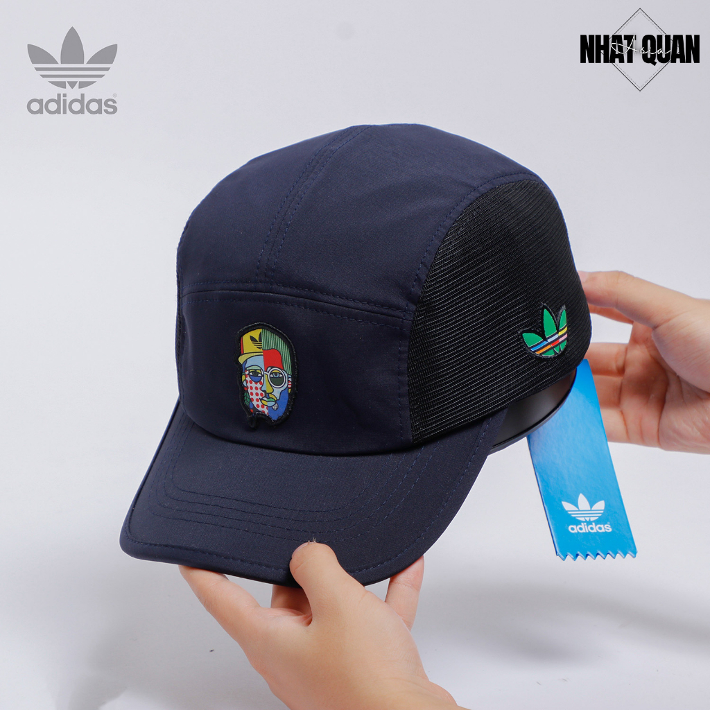 Mũ lưỡi trai Adidas Originals thể thao dù gió phối lưới 2 bên hông khóa nhựa cài - Nhật Quân Asia nhatquanasia