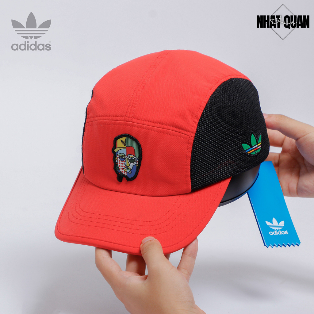 Mũ lưỡi trai Adidas Originals thể thao dù gió phối lưới 2 bên hông khóa nhựa cài - Nhật Quân Asia nhatquanasia