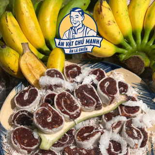 Kẹo Chuối Cuộn Mini