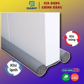 Xốp chặn khe cửa máy lạnh cách âm, thanh chắn khe cửa chống côn trùng, tiếng ồn, gió điều hòa
