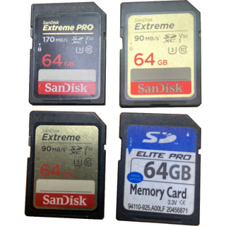 Thẻ nhớ sd sandisk 64gb tốc độ cao 90 mb/s - 170mb/s