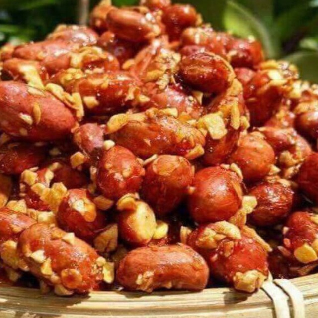 1Kg Lạc Tỏi Ớt Đóng Hũ Ngon Đậm Vị Thơm Bùi Loại 1 Siêu Ngon