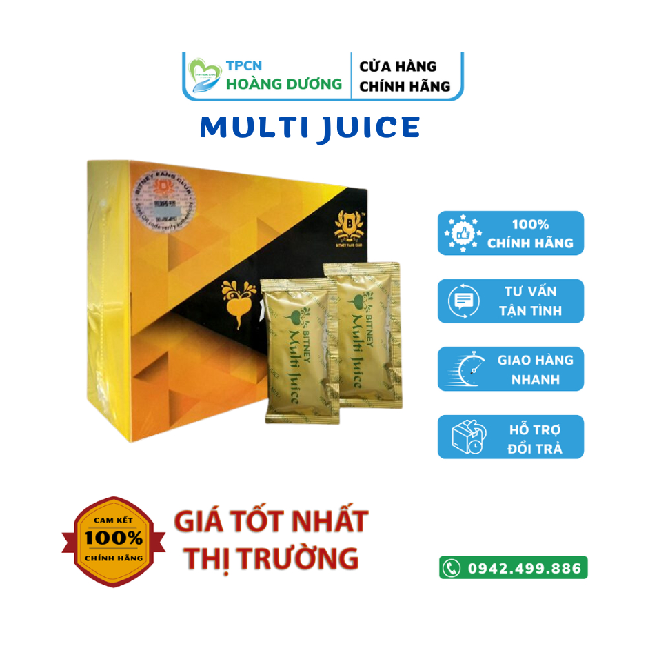 Multi Juice giải pháp cho sức khỏe sinh lý nam nữ, cân bằng hormone, giảm tress mệt mỏi,  Sản phẩm của Bitney Malaysia