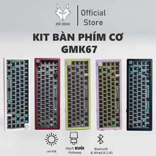 [HỎA TỐC HN - HCM] Kit bàn phím cơ ZUOYA GMK67 Mạch Xuôi | Gasket Mount | RGB | 3-Modes | CHÍNH HÃNG