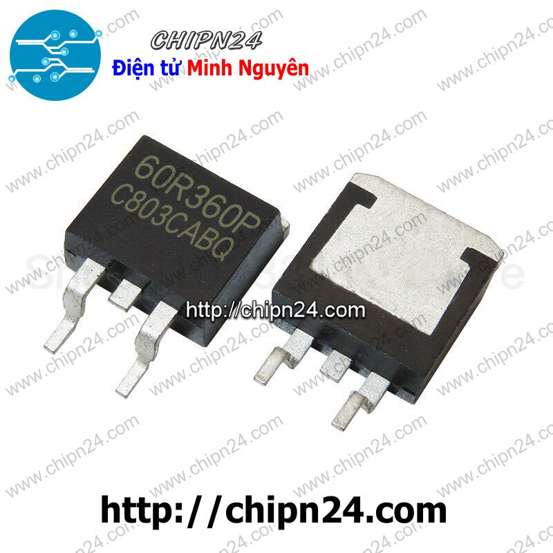 (SOP) Mosfet Dán 60R360P TO-252 11A 650V Kênh N (SMD) (MMD60R360PRH)