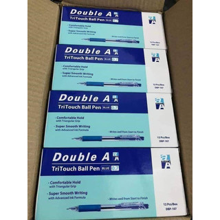 Hộp 12 bút bi double a tritouch dbp-107 nét 0.7mm