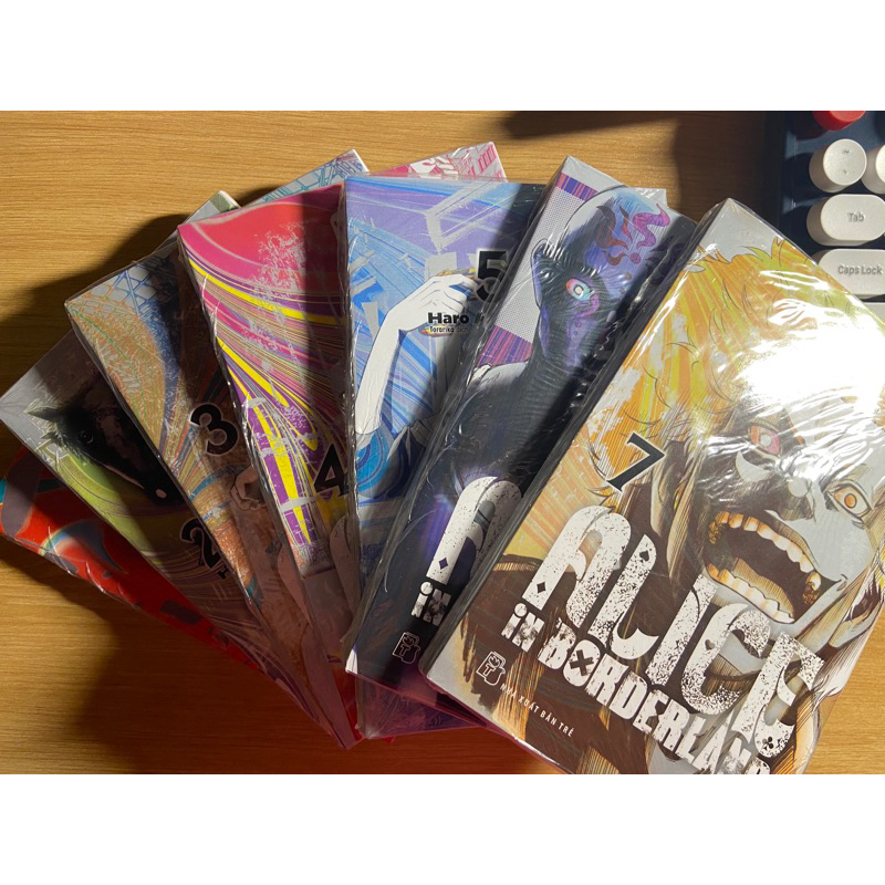 Alice in borderland 1-7 mới seal card