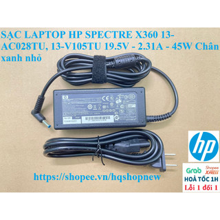⚡️[Sạc zin] SẠC LAPTOP HP SPECTRE X360 13-AC 13-V 13-AC028TU, 13-V105TU 19.5V - 2.31A - 45W Chân xanh nhỏ