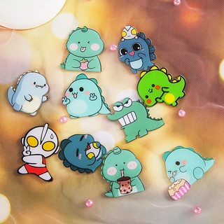 Sticker cute pin cài áo phụ kiện trang trí túi xách balo