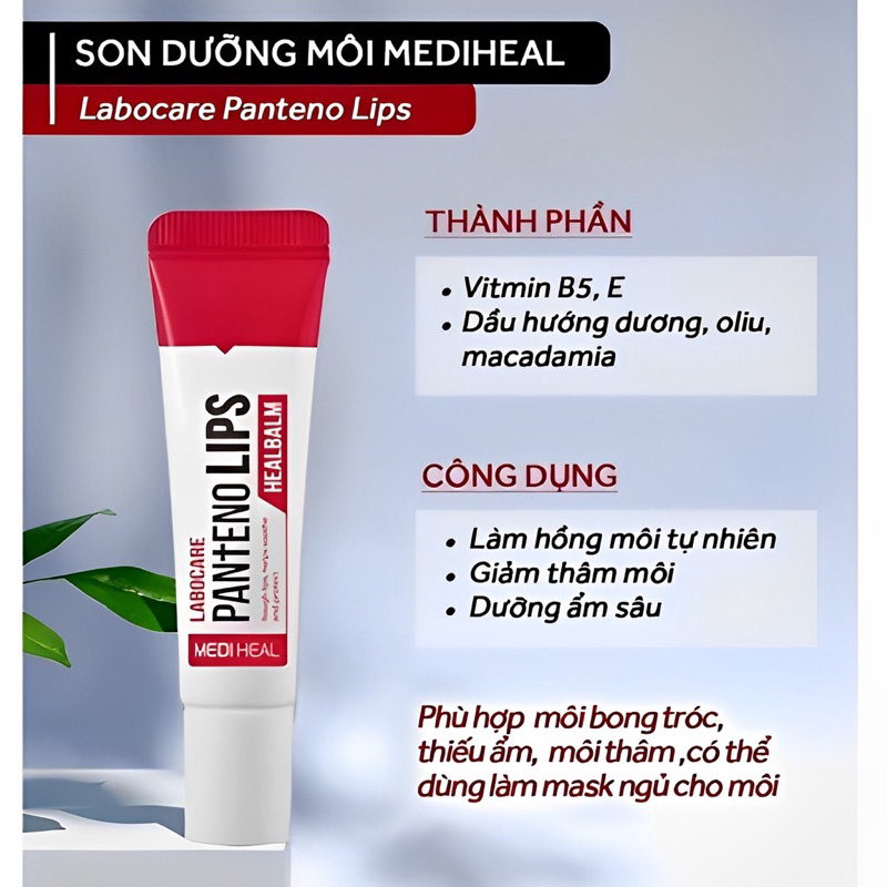 ✅Son dưỡng môi MEDIHEAL- Chính hãng🇰🇷 dành cho môi thâm, bong tróc, thiếu ẩm⚡️