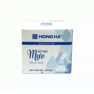 Mực xanh đen Hồng Hà (mực bơm bút máy)