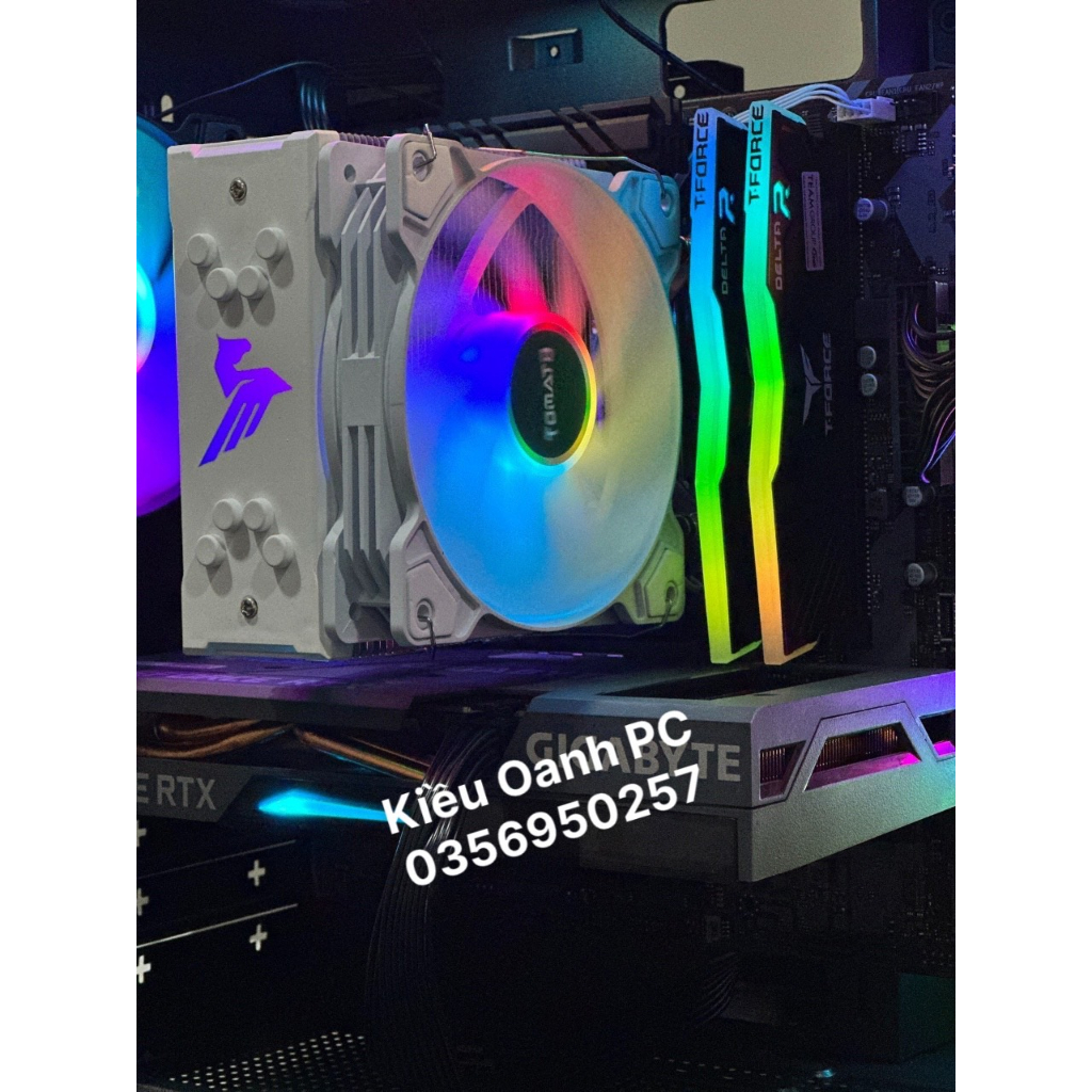 Tản Nhiệt CPU TOMATO AM6300 BLACK WHITE