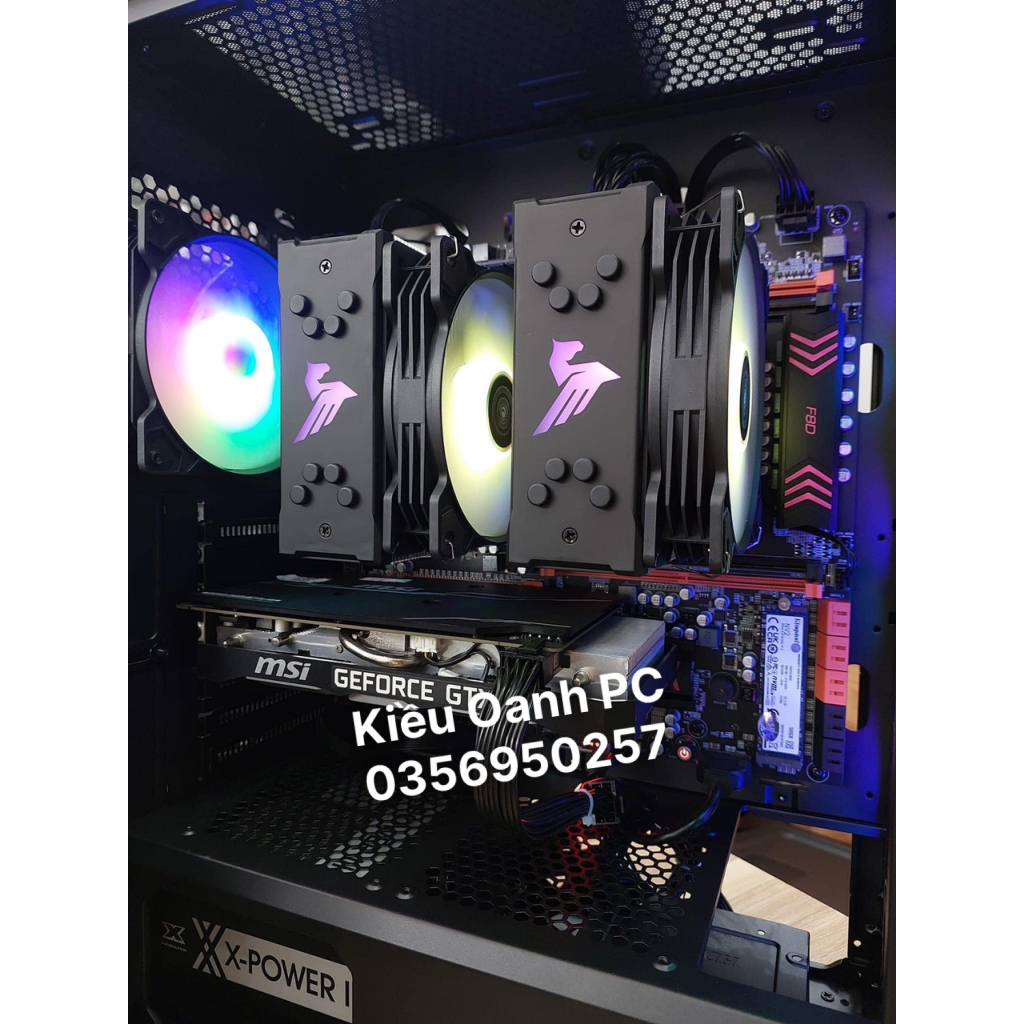 Tản Nhiệt CPU TOMATO AM6300 BLACK WHITE