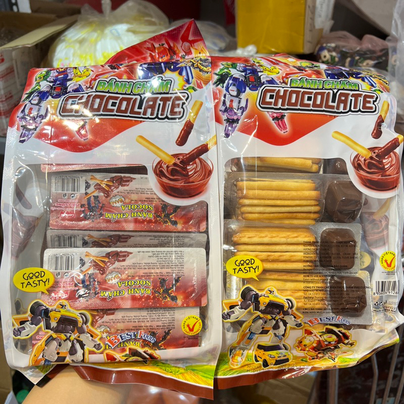 BÁNH QUE CHẤM KEM SOCOLA 330g