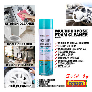 Chai tẩy rửa tạo bọt xe hơi 650ml