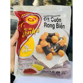 gà cuộn rong biển
