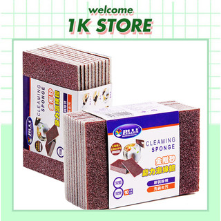 Miếng bọt biển chà xoong nồi, miếng chà xoong nồi tiện lợi, bọt biển rửa chén nhẹ tay, làm sạch tuyệt đối, tẩy gỉ set