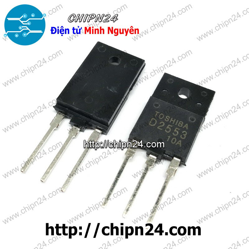 Transistor D2553 TO-3PF NPN 8A 1700V